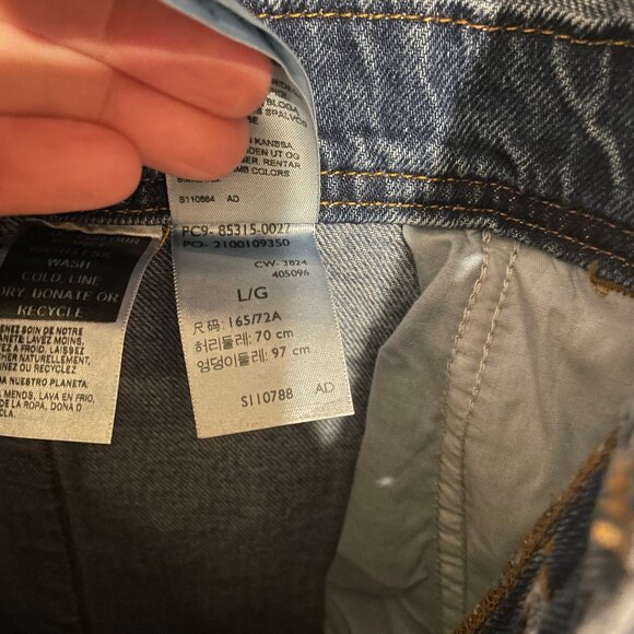 Levi's® Vintage Denim Overall NWT Urban Outfitters - Picture 11 of 13